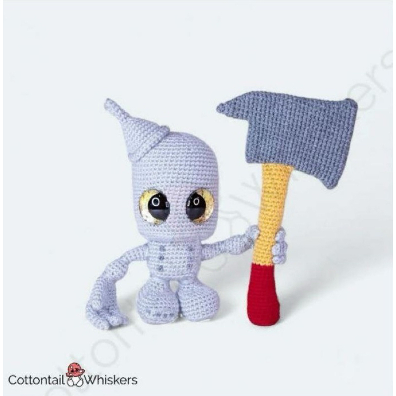 The Tin Woodsman - PDF Pattern Bukan Boneka