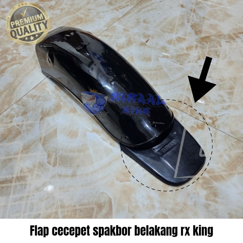 flap ceret cepet cecepet lumpur spakbor belakang rx king rx spesial bahan karet