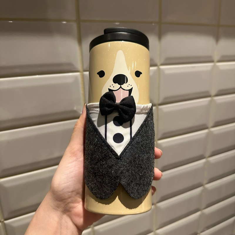 [Collector Need] RARE Tumbler Starbucks Corgi Tuxedo Year Of The Dog 2018 Edition