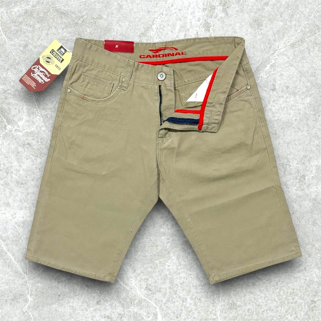 Celana Cardinal Pendek Distro Pria//Celana Kanvas Cardinal Reguler//Celana Pendek Casual Pria