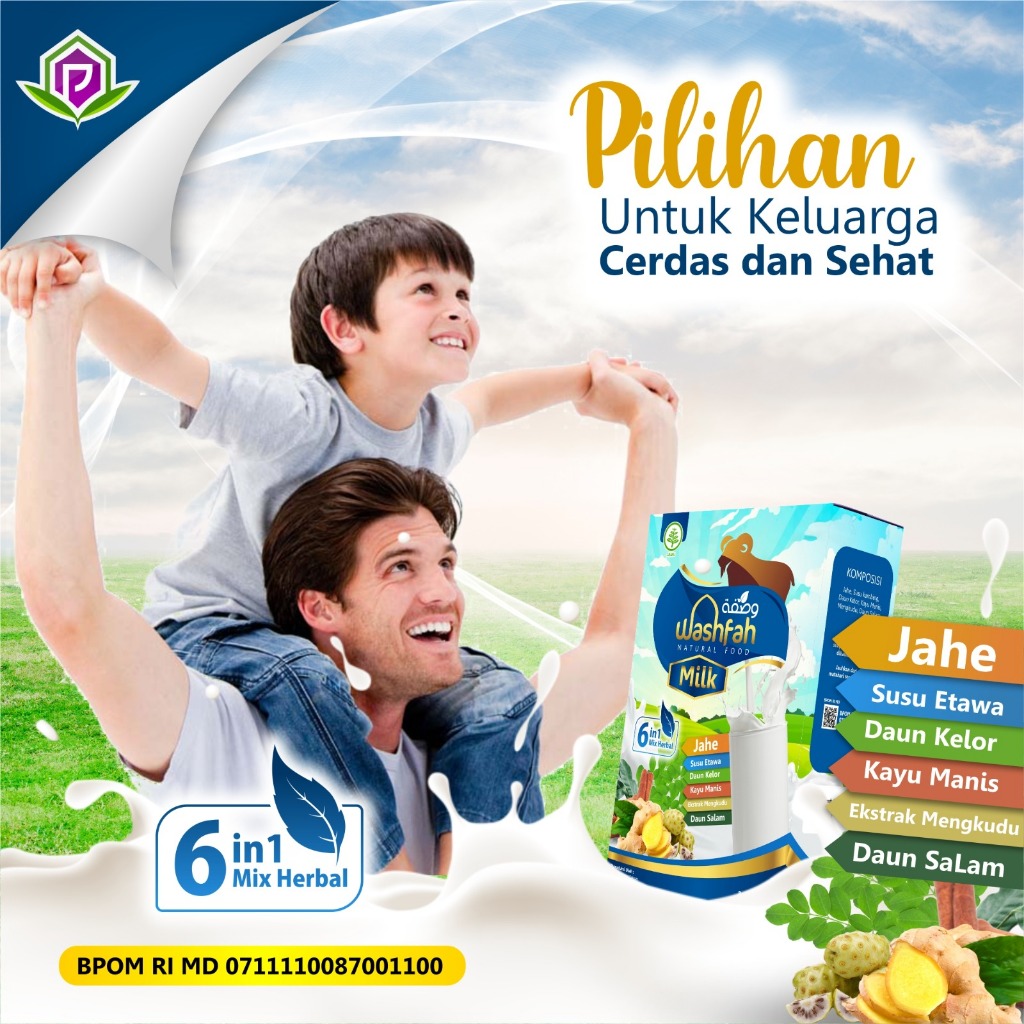 

Imun Tubuh Kuat Susu Kambing Etawa MILK 6 in1ORIGINAL Washfah Plus Herbal Meningkat Kecerdasan Otak Anak Lebih Sehat Bergizi Susu Etawaku Anti Virus