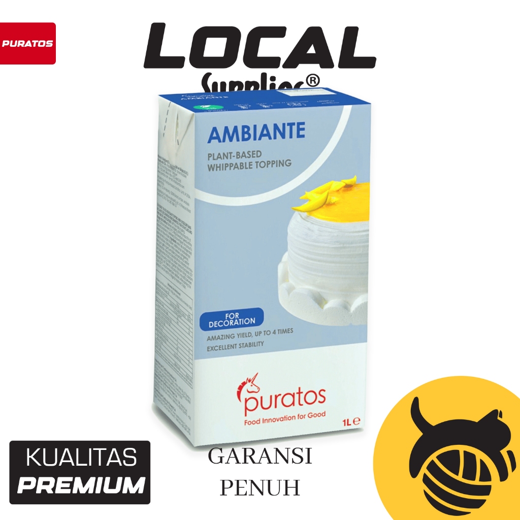

Puratos Ambiane Plant-Based Whippable Topping