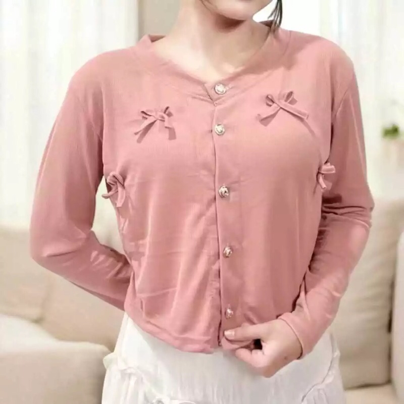 Lavinia Cardigan Pita Coquette | Cardigan Pita Cute | Cardigan Coquette | Cardigan Knit | Cardigan P