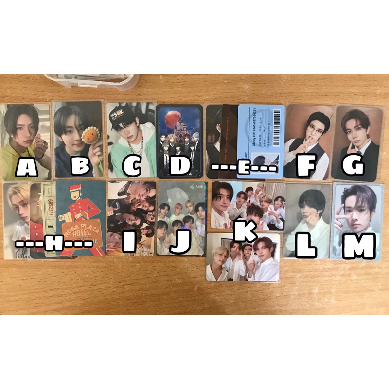 PHOTOCARD OFFICIAL ENHYPEN PC GRUP GGU DARK MOON ARCANUM HEESEUNG INCEPTIO JUNGWON BUNGA ENGENE VERS