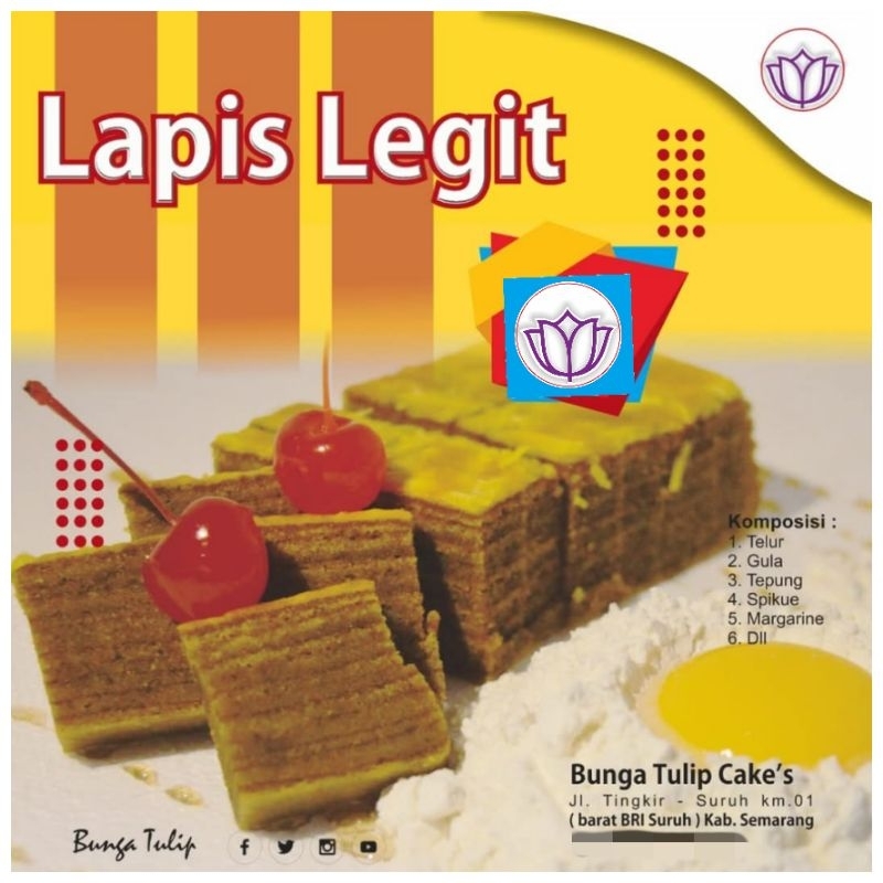 

Lapis Legit Spesial keju