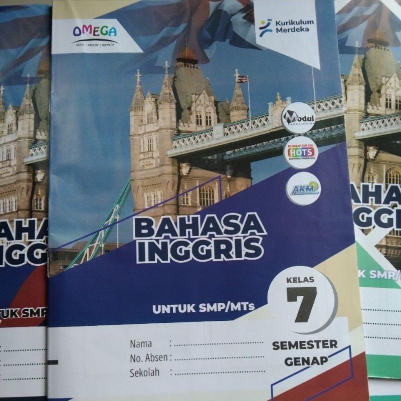 LKS SMP MTS BAHASA INGGRIS KELAS 789 SEMESTER 2 KURIKULUM MERDEKA