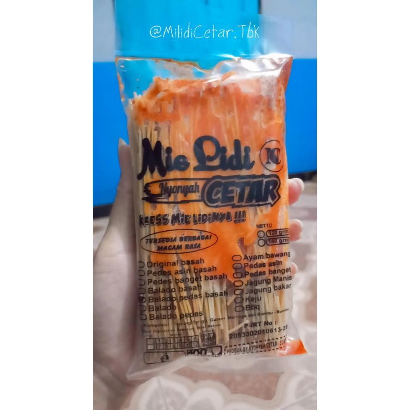 

PROMO MILIDI BASAH ( BALADO ) 100GR