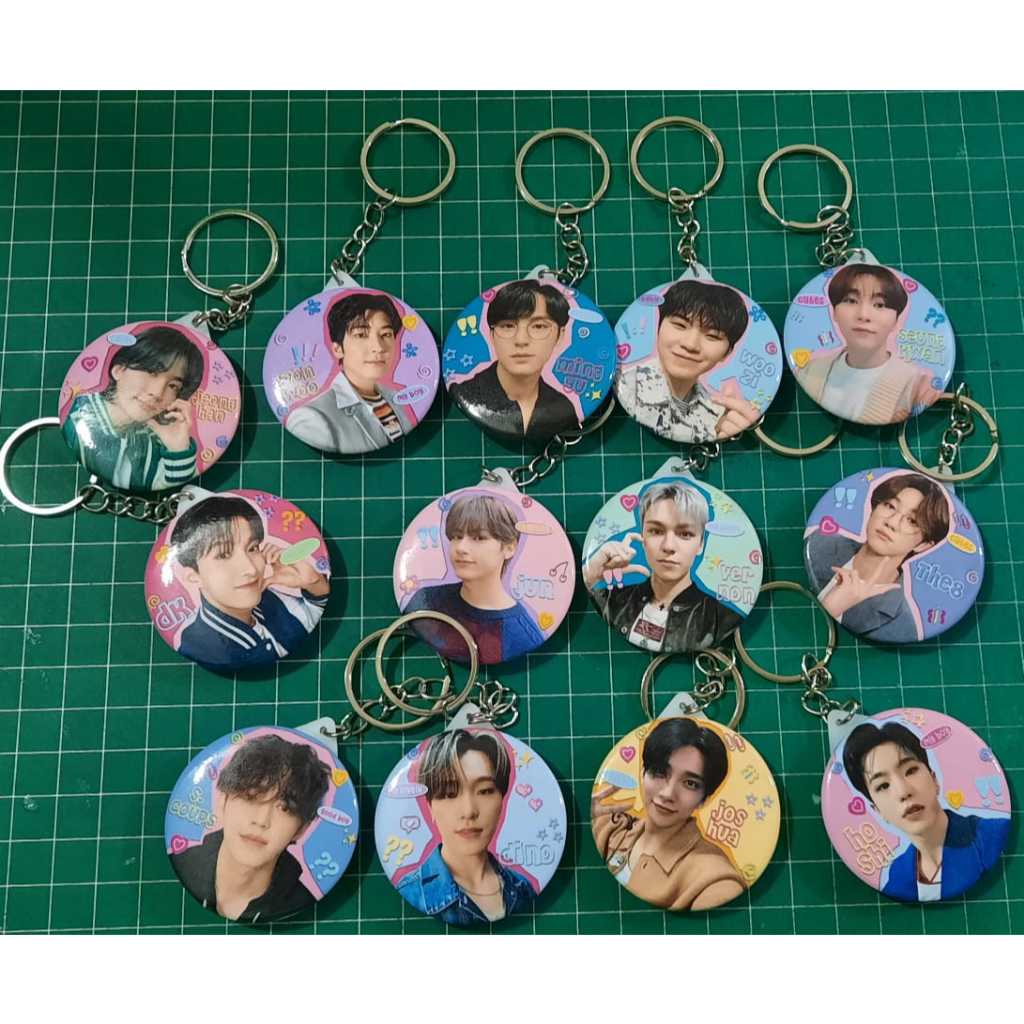 Freebies Gantungan Kunci OT13 SEVENTEEN/Freebies Ganci OT13 SEVENTEEN (etalase ini khusus 1 paket is