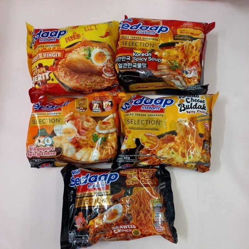 

Mie Sedaap Instant Selection