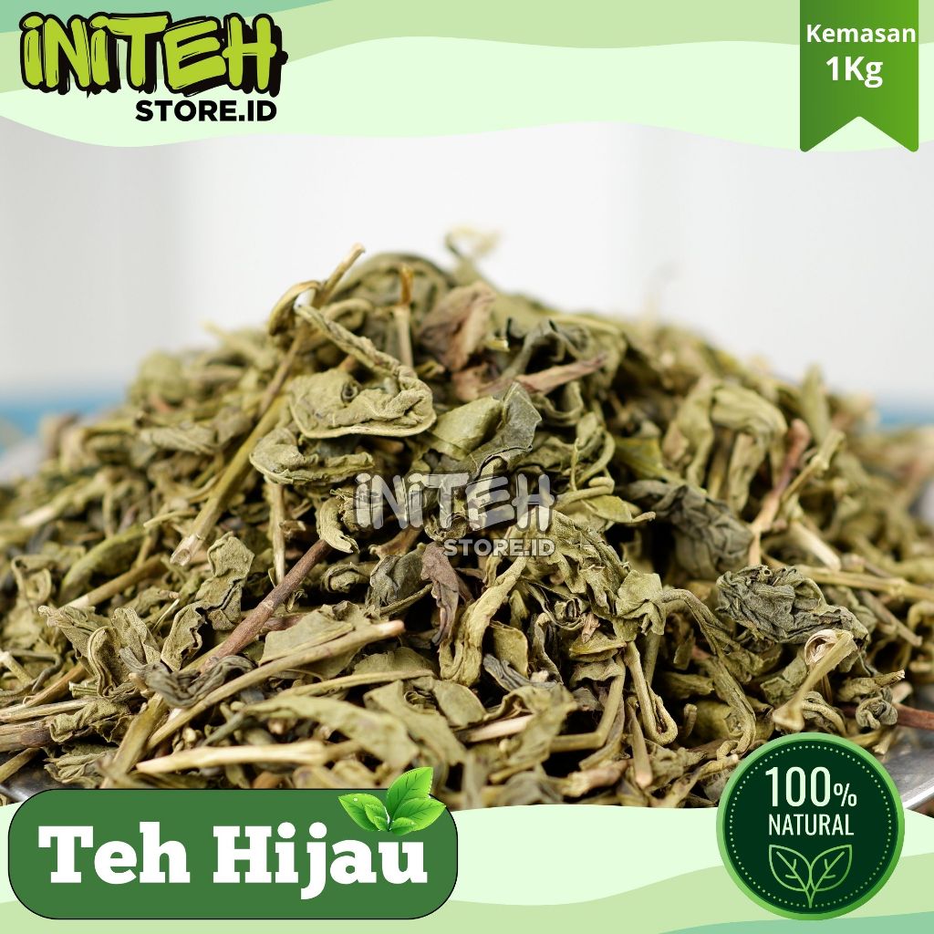 

Teh Hijau 1kg Green Tea INITEH STORE ID