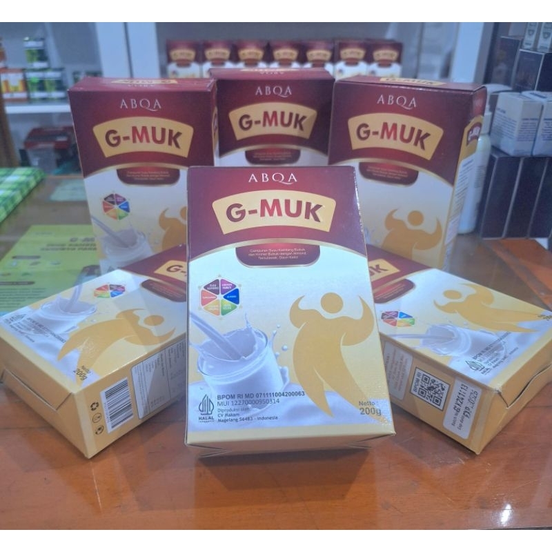

Susu G-MUK Penambahan Nafsu Makan Berat Badan Ideal Paket 6 Kotak