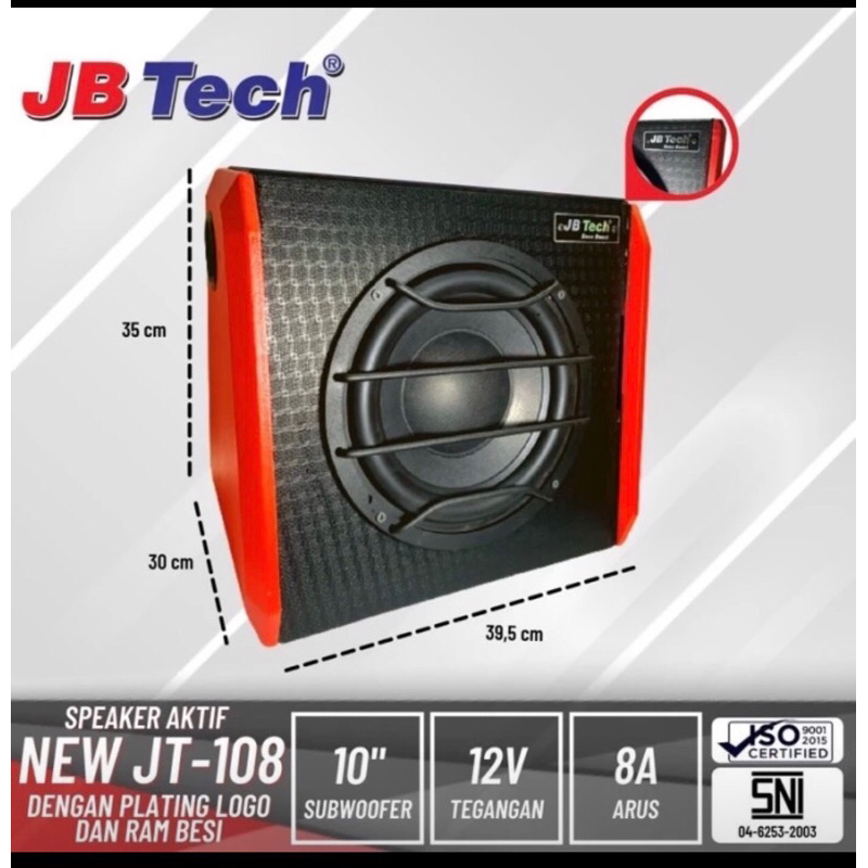 JB Tech Speaker Aktif NEW JT-108