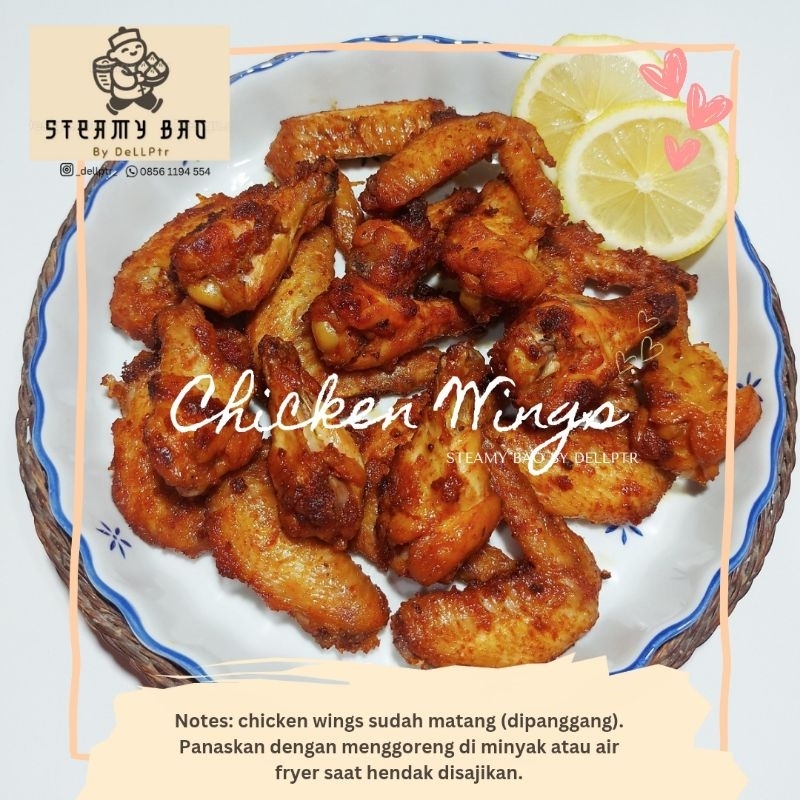 

Homemade Spicy Wings / Sayap Ayam Berbumbu (500 gram)