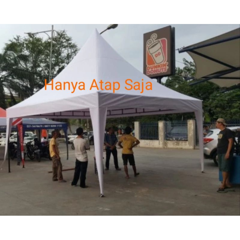 Atap tenda kerucut bahan uno