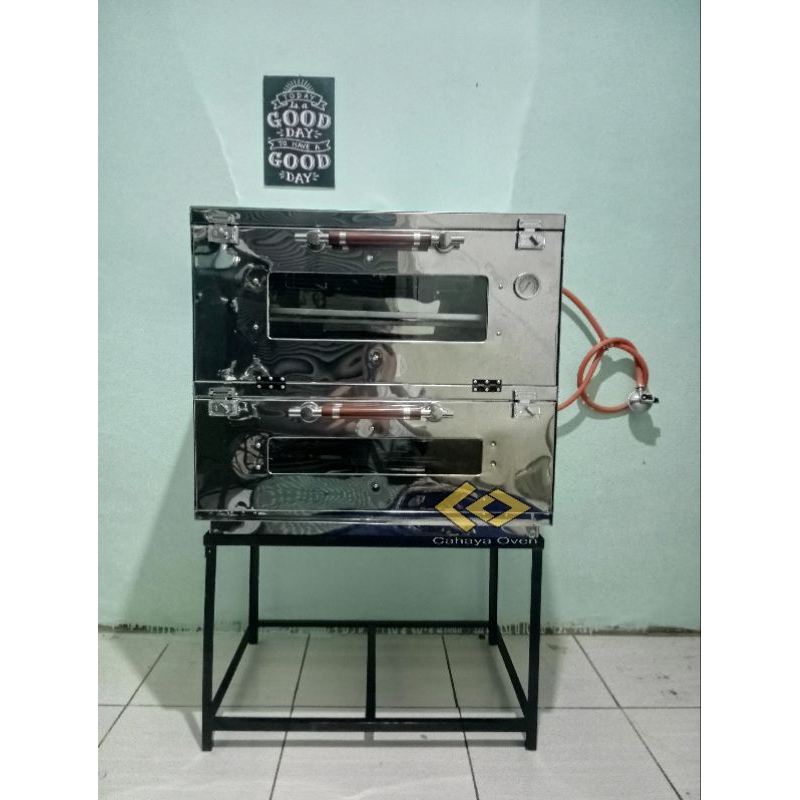 oven gas stenlis ukuran 75x55,oven gas  murah, Oven Gas Api Atas Bawah, Oven Gas Thermometeer