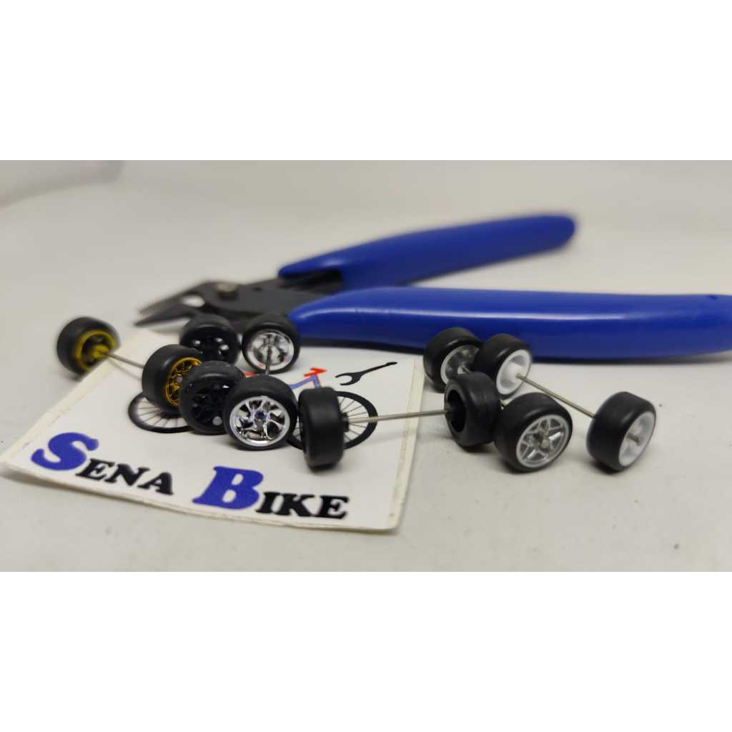 As Roda Selongsong - Ban Karet - Tang Potong untuk Diecast Hot Wheels MB MGT