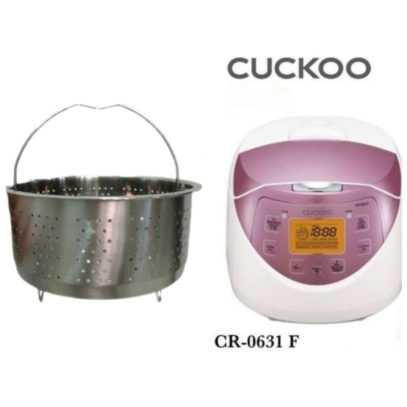 Sarangan Steamer berbahan Stainless Steel Low Carbo Utk Rice Cooker Cuckoo CR-0631F