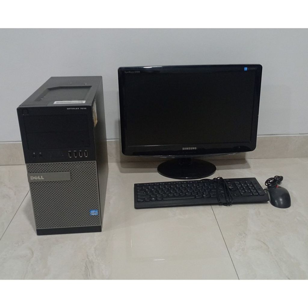 Komputer Full Set Core i5 Gen 4 Ram 8 GB HDD 500 GB - Windows 10 dan Office - Siap pakai garansi 1 B