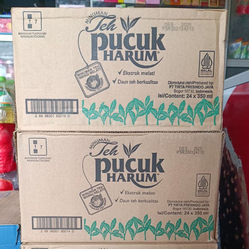 

Teh Pucuk Harum 1 Karton Kemasan 350 ml x 24