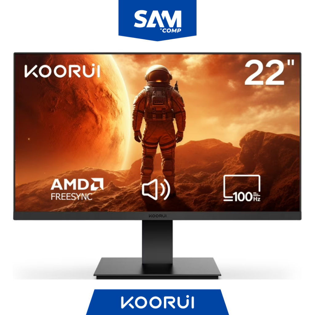 Monitor KOORUI 22R1AS 22" Office Essential Monitor 1080p 100hz