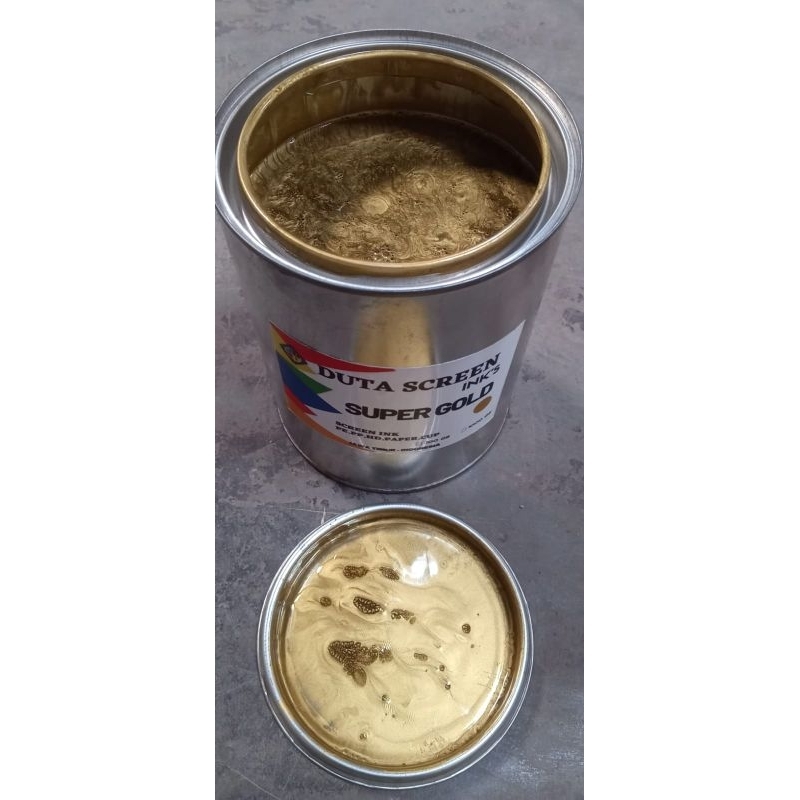Cat Tinta Sablon Plastik, Kertas, Karung,dll Duta Screen Polymate Super Gold