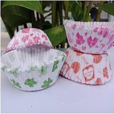 100 pcs cup kertas bolu kukus/paper cup pendek