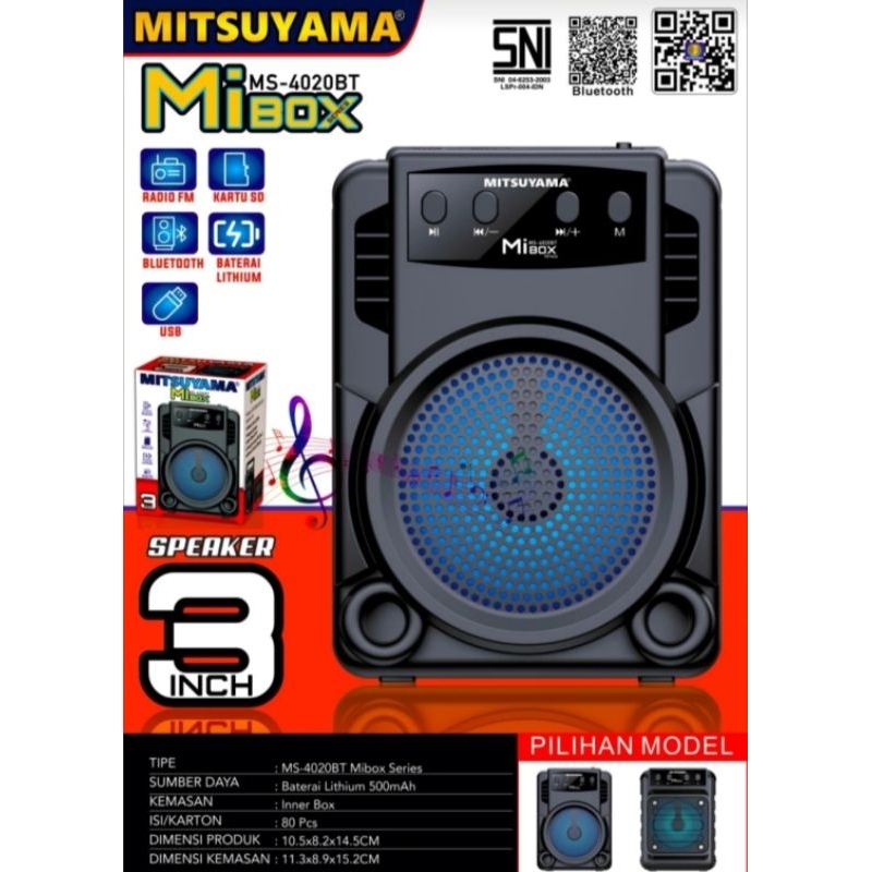 SPEAKER MITSUYAMA MS-4020BT MIXBOX