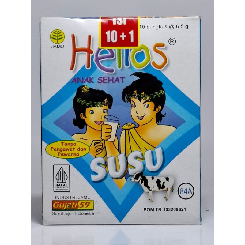 

Jamu Anak Helios Rasa Susu