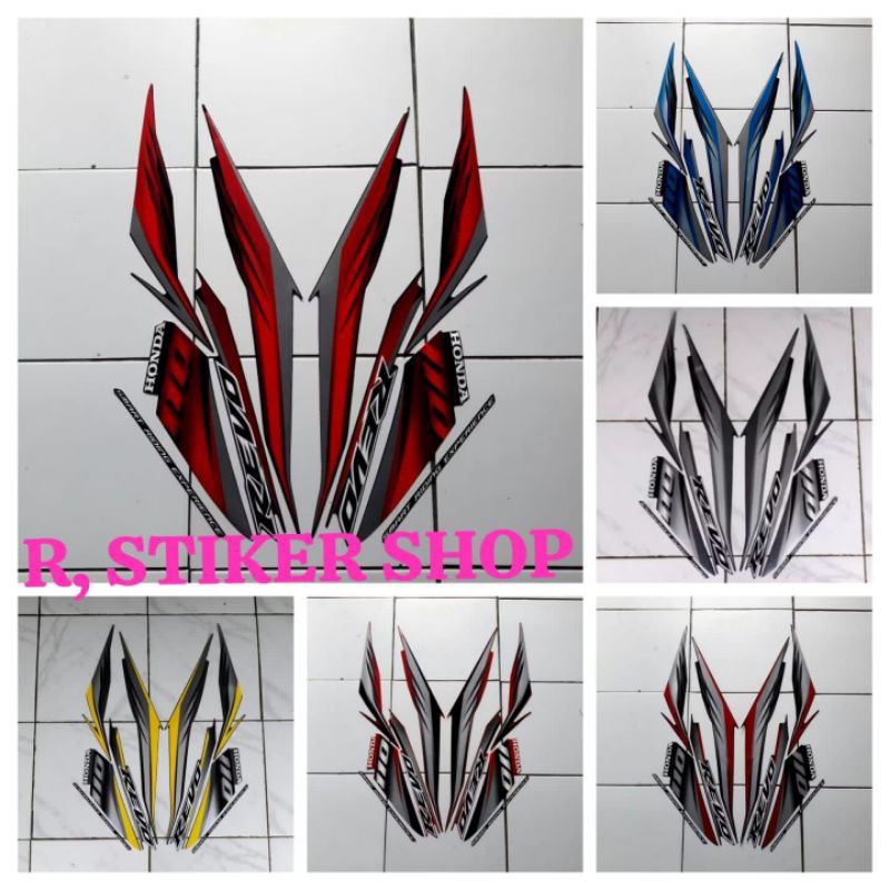 STIKER LIS BODY MOTOR  HONDA REVO ABSOLUTE 2009