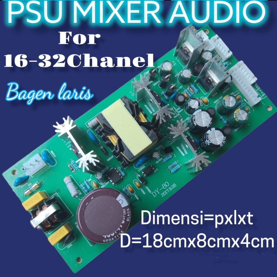 KIT PSU POWER SUPPLY MIXER AUDIO UNIVERSAL UNTUK 16-32 CHANEL