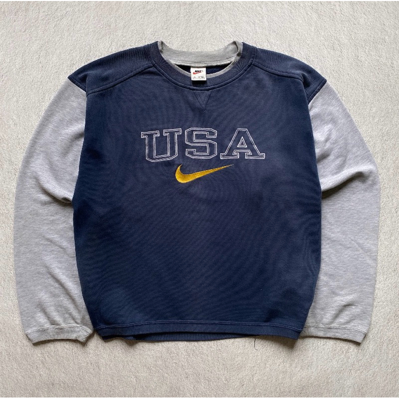 Sweatshirt Vintage 90’s Nike Center USA