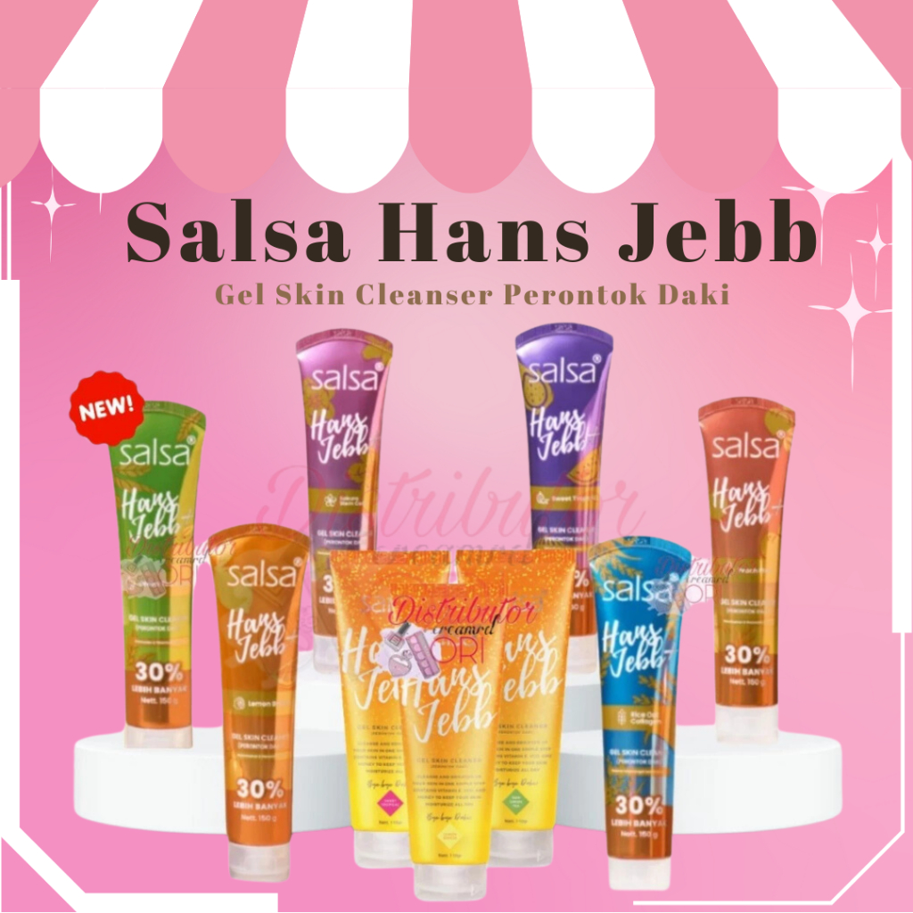 SALSA Body B.L.E.A.C.H + Hans Jebb - Agen Pencerah All in One Perontok daki dan ketiak hitam