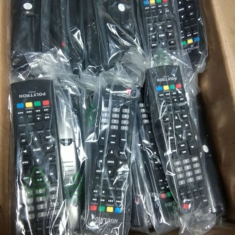 REMOT TV LED POLYTRON ORIGINAL 100% ASLI 81i355 REMOT POLYTRON REMOTE TV 81i355 ORI