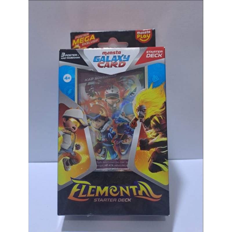 Monsta Galaxy Card | Starter Deck Elemental | Edisi Penguasa Kuasa Elemental