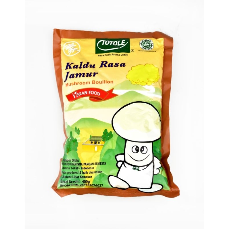 

TOTOLE KALDU JAMUR 400Gr