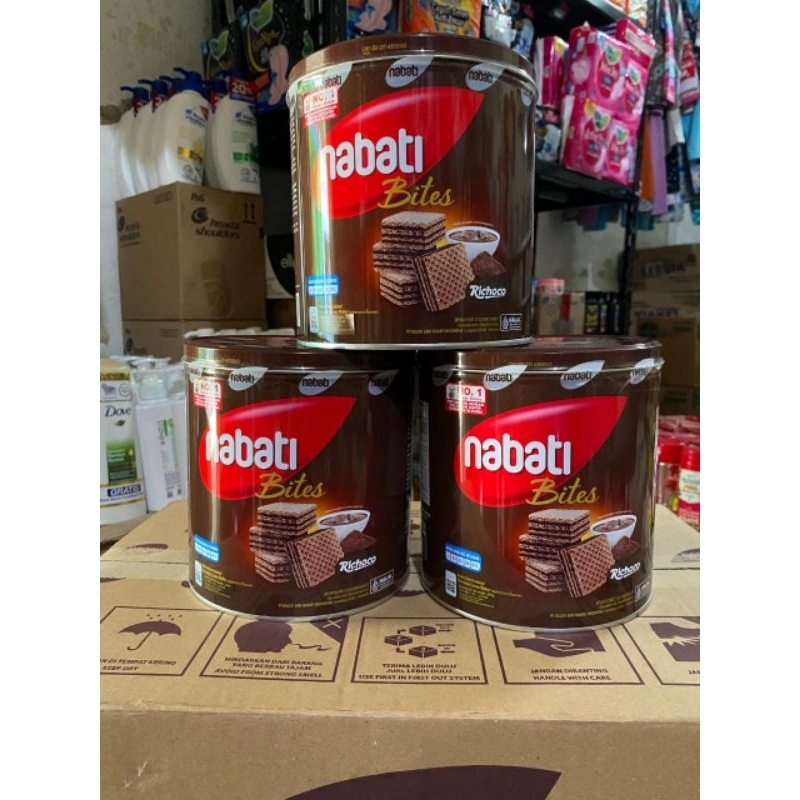 

Nabati wafer bites kaleng 280 gram