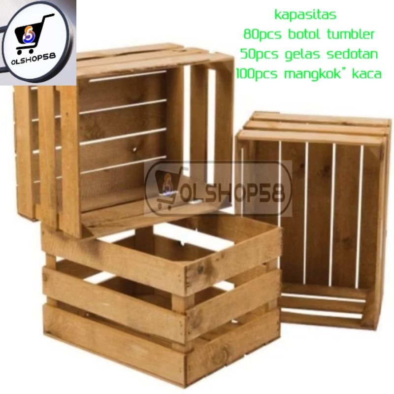 

PALET KAYU BESAR EXTRA SAFETY PACKING PENGAMAN PAKET