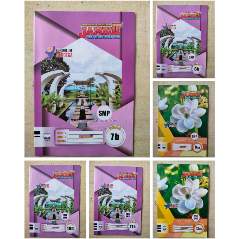 LKS Agama Katolik SMP - SMA Kelas 789 10 11 12 Kurikulum Merdeka Modul LKS Jamrut Terbaru