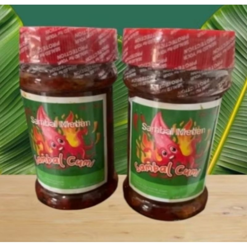 

Sambal Medan Sambal Cumi 170 gr tanpa bahan pengawet, siap saji n fresh