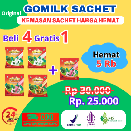 

GOMILK SACHET Susu Kambing Etawa untuk Mengatasi dan Mencegah Nyeri Sendi Lutut Pinggang Rematik Asam Urat Kolesterol