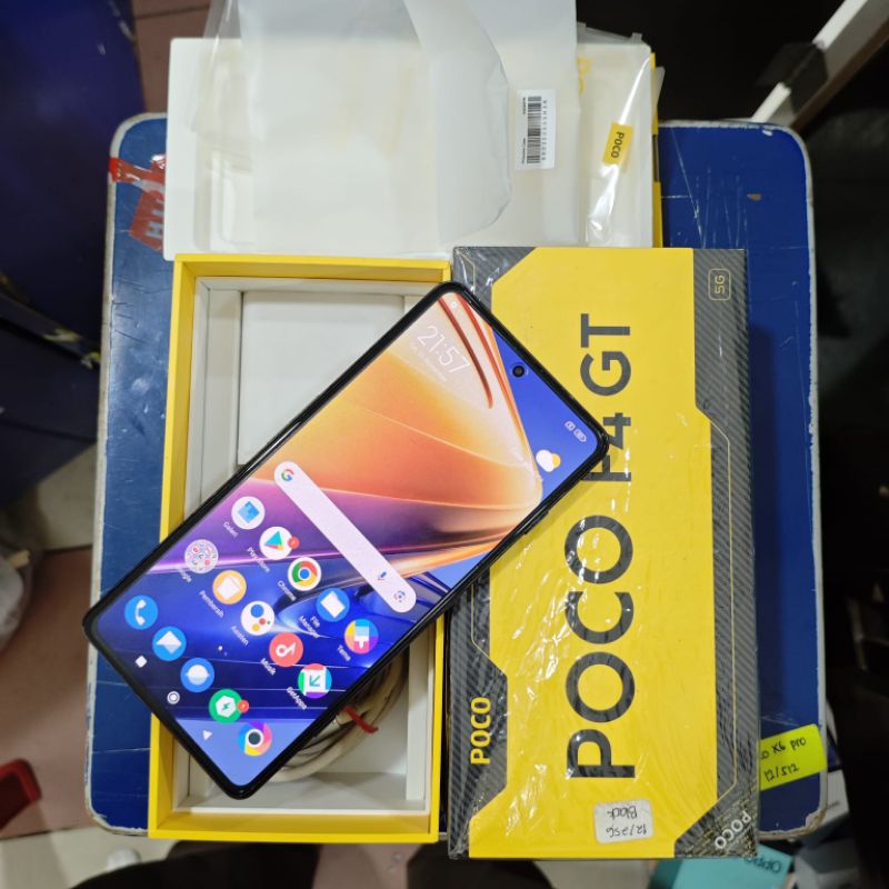 Poco F4 GT Second 12/256GB harga termurah dan terbagus - Kamera 64MP, Snapdragon 8 Gen 1, Baterai 47