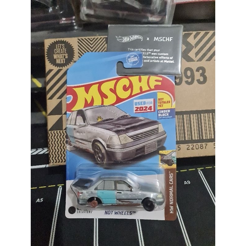 HOTWHEELS X MSCHF NOT WHEELS