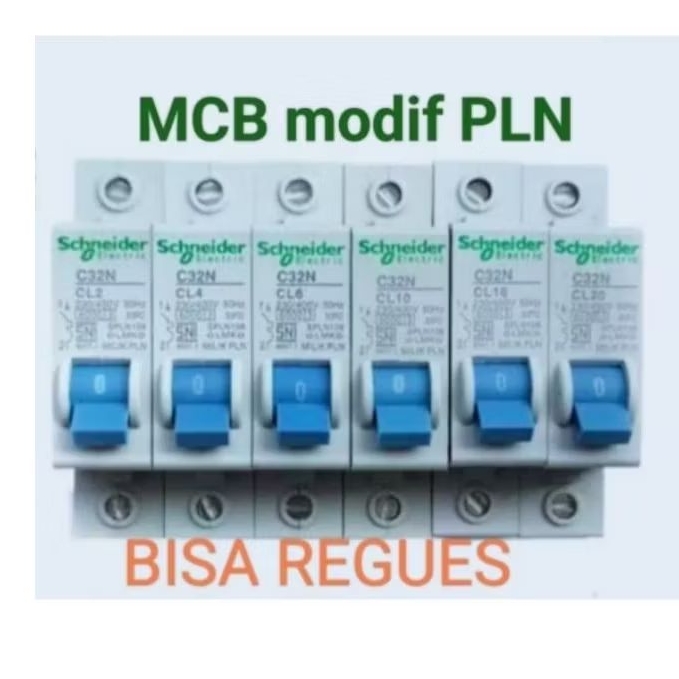 MCB PLN modif anti jeglek schneider
