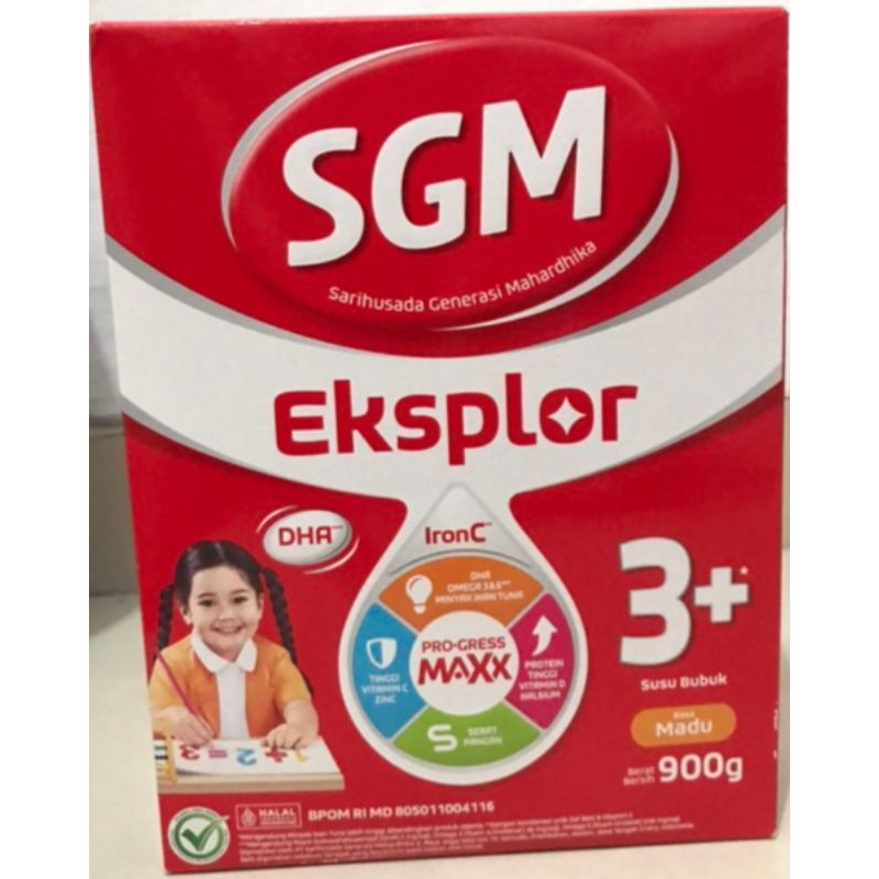 

SGM 3+ madu 900 gram