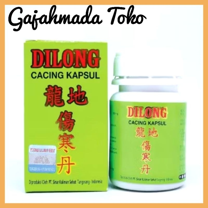 DILONG ( bpom ) Obat Tipes Demam Ekstrak Cacing 60s - Obat Cina Herbal