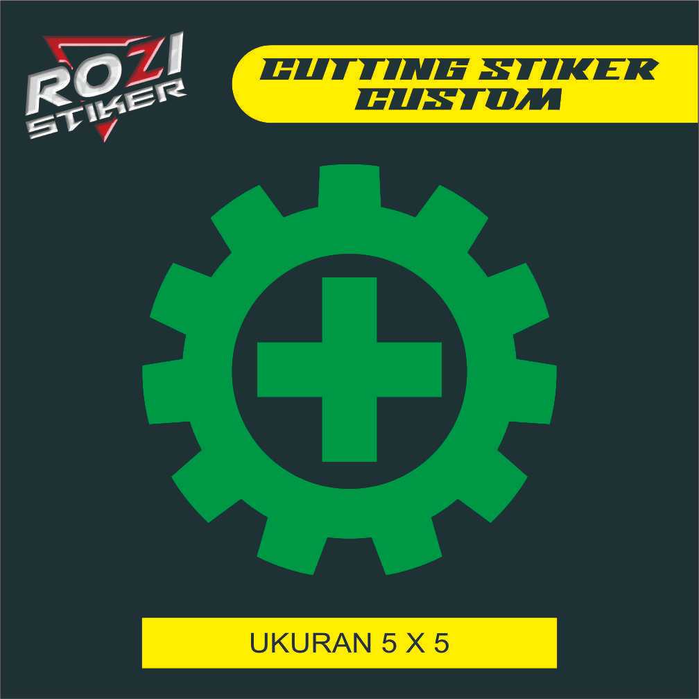 STIKER CUTTING HELM SAFETY K3