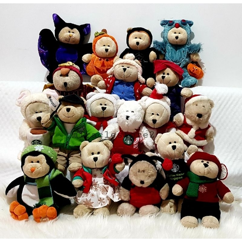 Boneka Teddy Starbuck Bearista