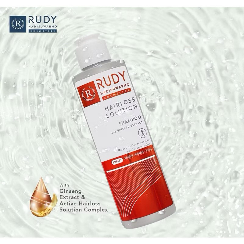 Rudy Hadisuwarno Shampoo Hairloss Solution | Shampo rambut rontok