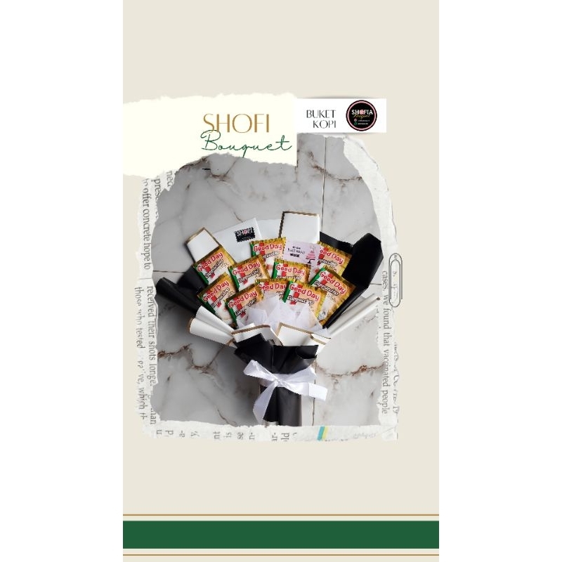

Buket kopi custom