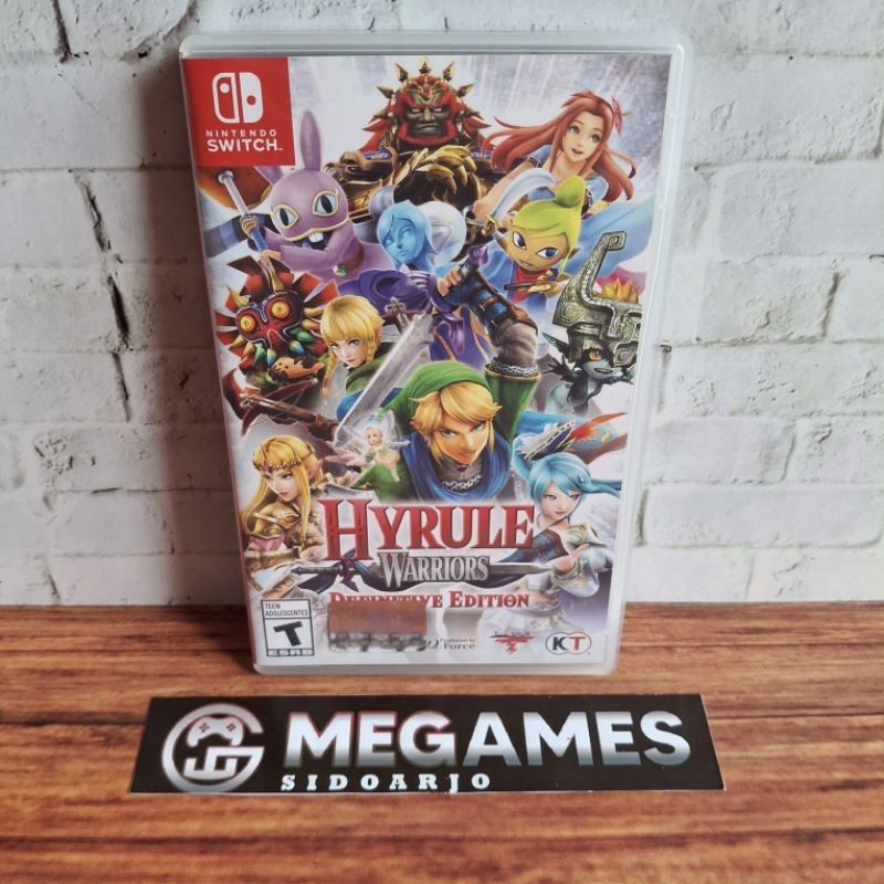 Hyrule Warriors Definitive Edition Nintendo Switch - Second/Bekas